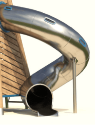 Светопрозрачная горка-труба, фото 3 Светопрозрачная горка-труба, фото 3