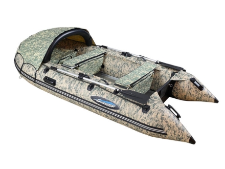 Лодка ПВХ Гладиатор (Gladiator) С 400 AL CAMO надувная под мотор, фото 5