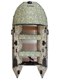 Лодка ПВХ Гладиатор (Gladiator) С 400 AL CAMO надувная под мотор, фото 6