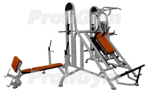 Четырехпозиционная станция  со свободным весом МС-010 