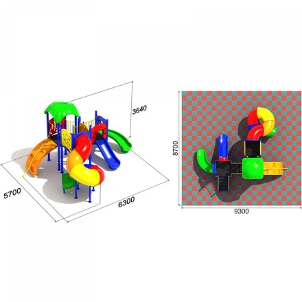 Детская игровая площадка Спираль 1.2, фото 3