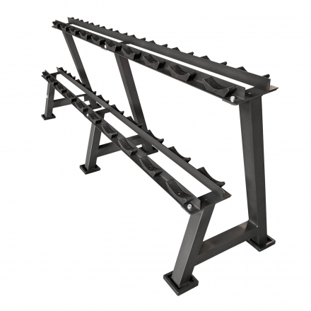 Стойка для хранения проф.гантелей DFC POWERGYM 12,5-50кг, 10 пар (два короба), фото 2