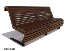Скамейка уличная Стрит, Сосна 1,2 м Скамейка уличная Стрит, Сосна 1,2 м
