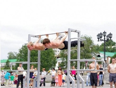 Миникомплекс для воркаута мобильный  W-3.0 , фото 2