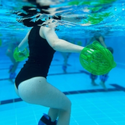 Аквагантели HYDROREVOLUTION Aqualogix Bells дымчатый, фото 6