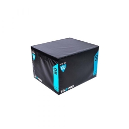 Плиометрический бокс LIVEPRO Soft Plyometric Box 914 x 762 x 152 мм, черный/желтый  , фото 3