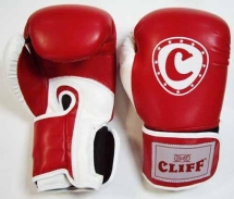 Перчатки бокс 6 STAR (DX) 14 oz красные