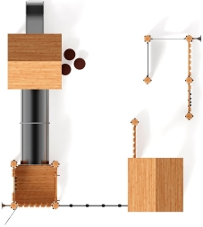 Игровой комплекс (лиственница) ДИК 1.24.04-Л.И1, фото 5