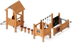 Игровой комплекс (лиственница) ДИК 1.24.04-Л.И1, фото 3