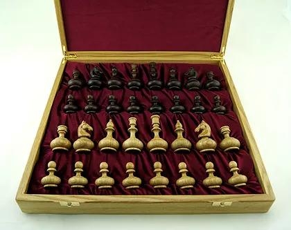 Шахматы Сенеж "Вудгейм" дуб, фото 1