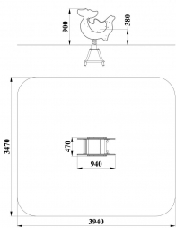 ДИО 4.14 Качалка на пружине, фото 2