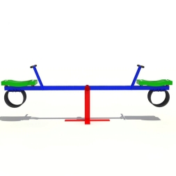 Качели-балансир Весы для детской площадки, фото 2