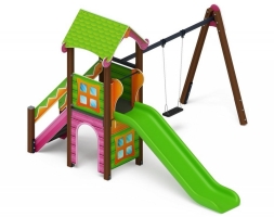 Детская игровая площадка Лукоморье ДИК 2.25.02-01 H=1200, фото 3