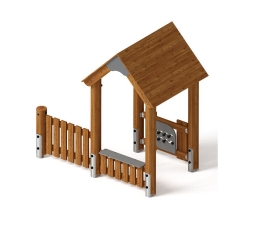 Домик (лиственница темный) МФ 10.24.02-Л.И1.01, фото 2