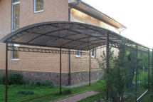 Арочный навес для машины Арочный навес для машины