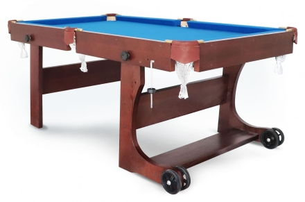 Бильярдный стол - Компакт Люкс 5 Футов, Американский пул, ЛДСП 16 мм, фото 1