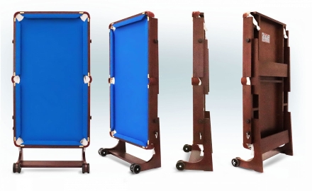 Бильярдный стол - Компакт Люкс 5 Футов, Американский пул, ЛДСП 16 мм, фото 3