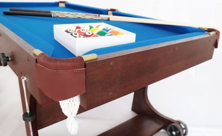 Бильярдный стол - Компакт Люкс 5 Футов, Американский пул, ЛДСП 16 мм, фото 5