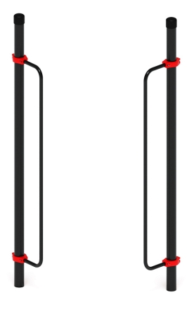 Воркаут ЛОВ 89 красный ВТ 101.02-01, фото 2