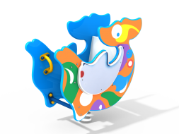 ДИО 4.141 Качалка на пружине граффити, фото 1