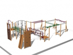 Полоса препятствий для общественных парков Йота Полоса препятствий для общественных парков Йота
