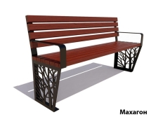 Парковая скамейка Роща, Сосна 1,8 м