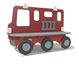 Скамейка детская МЧС ВСТ 5794 для игровой площадки, фото 1