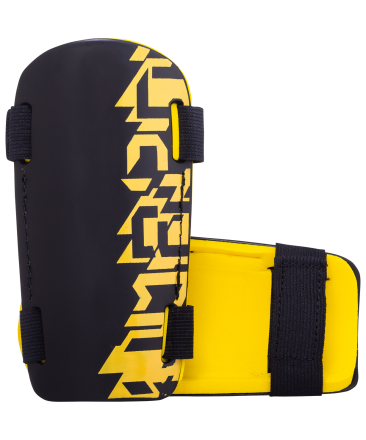 Щитки футбольные Veloce Slip 20910U, чер/жел/серый, фото 1