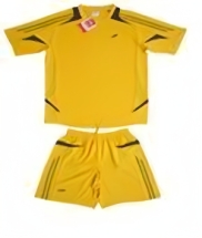 Форма футбол 3126 CLIFF желтая 4XL