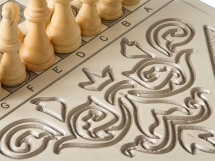 Стол ломберный Нарды + Шахматы, Патина, Ustyan