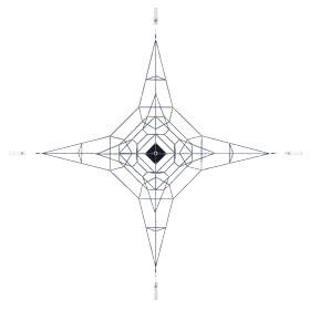 Игровая сетка серия &quot;Звезда&quot; ПД-015 (7х7х4), фото 2