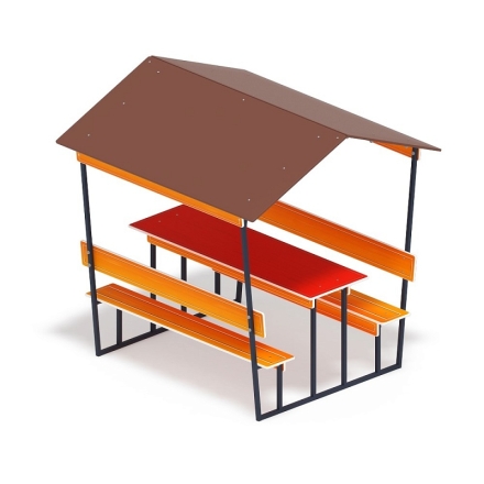 Столик для взрослых с навесом - МФ 32.01.05-01, фото 1