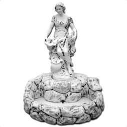 Фонтан &quot;Девушка с дельфином&quot; артикул S107010