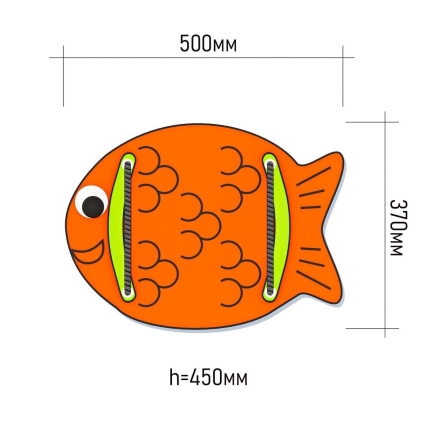 Качалка на пружине ЛД042003 для детской площадки, фото 2