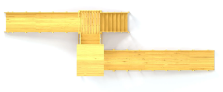 Зимняя горка Савушка Зима Wood 7/3, фото 5