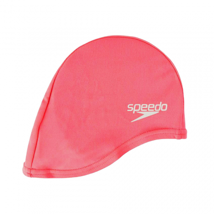 Шапочка для плав. дет. &quot;SPEEDO Polyester Cap Jr&quot;, арт.8-710111587, РОЗОВЫЙ, полиэстер, фото 1