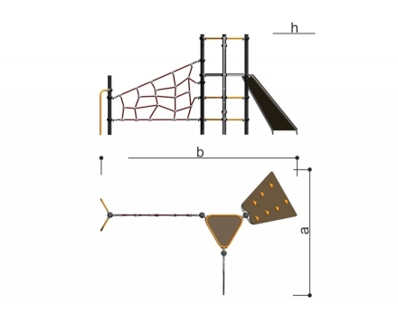 Игровой комплекс Треугольник Romana 401.25.00, фото 7