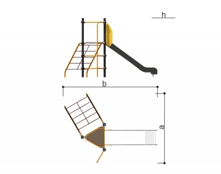 Игровой комплекс Треугольник Romana 401.25.00, фото 4
