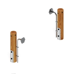 Переговорное устройство (лиственница темный) МФ 22.01.08-И1.01, фото 1