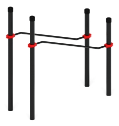 Воркаут ЛОВ 89 красный ВТ 101.03-01, фото 1