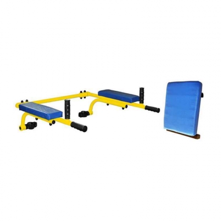 Брусья откидные "АТЛЕТ" Юный Атлет жёлтый, фото 1