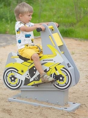 Качалка Romana 108.29.00 одноместная для детской площадки, фото 4