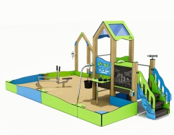 Песочный дворик ЛД051003 для детской площадки, фото 3 Песочный дворик ЛД051003 для детской площадки, фото 3