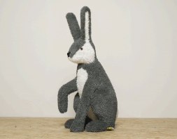 Топиари композиция Зайцы серые, кружок - газон Eco, фото 8