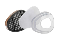Предфильтр противоаэрозольный Jeta Safety класса P2 R с углем, 400 шт 7022-box, фото 5