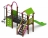 Детская игровая площадка Лукоморье ДИК 2.25.10-01 H=1200
