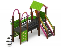 Детская игровая площадка Лукоморье ДИК 2.25.10-01 H=1200, фото 3