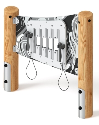 Металлофон (лиственница) МФ 22.01.09-И1, фото 3