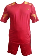 Форма футбол 3126 CLIFF красная 4XL