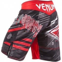 Шорты ММА Venum "All Flag" Black/Red, фото 2